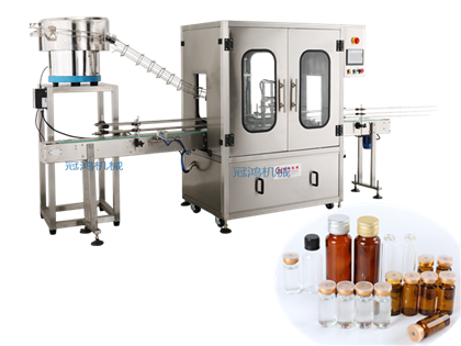 西林瓶灌装压塞扎盖一体机
